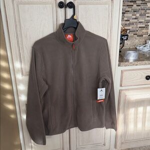 Ozark Trail Men's Taupe Fleece Jacket